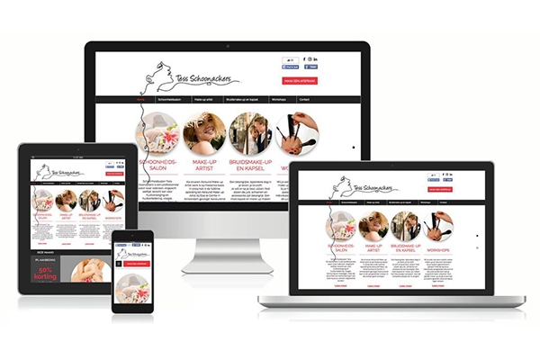 Creayv grafische vormgeving en dtp website Tess Schoonackers
